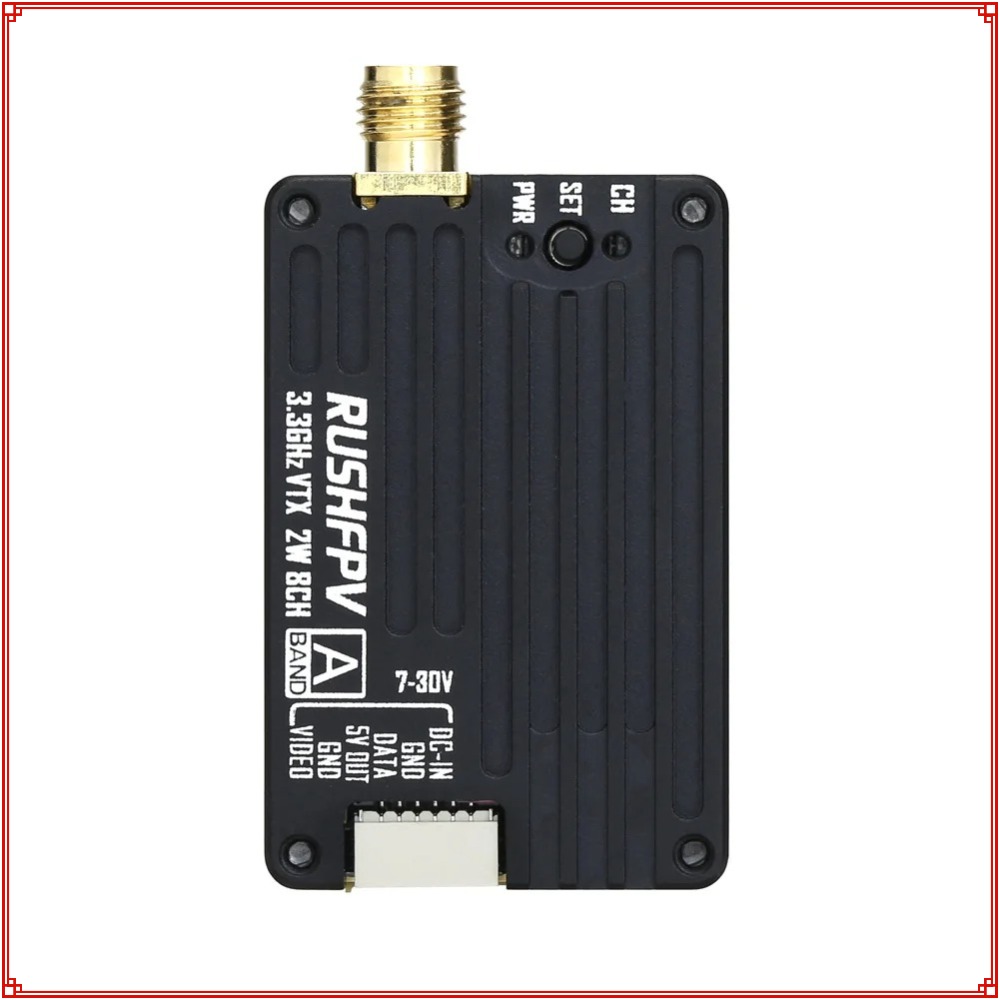 2026 New RUSHFPV 3.3G 2W VTX T - огляд і ціна Drone Antenna