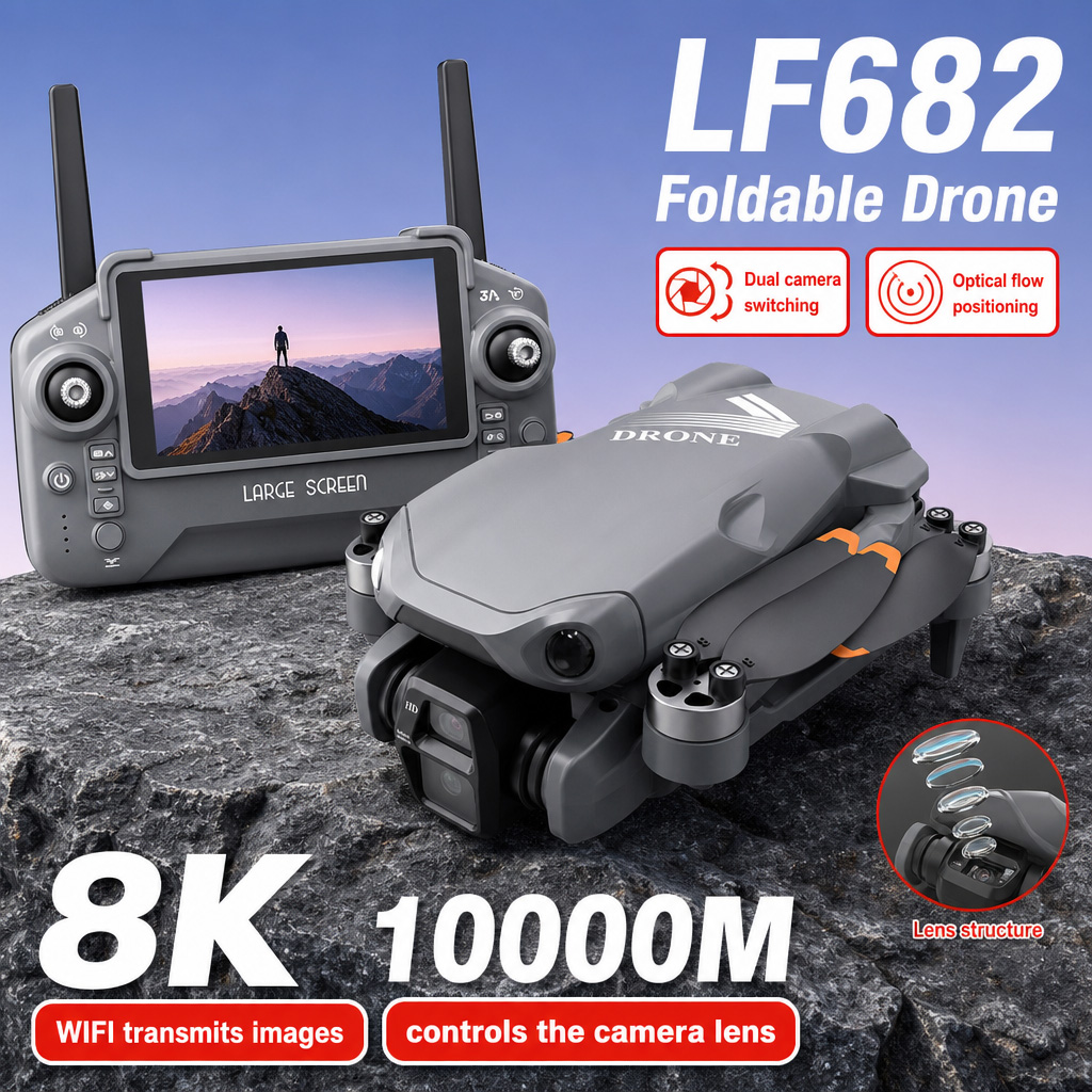 Aerial Photo LF682 Drone 8K HD - огляд і ціна Drone Gimbal