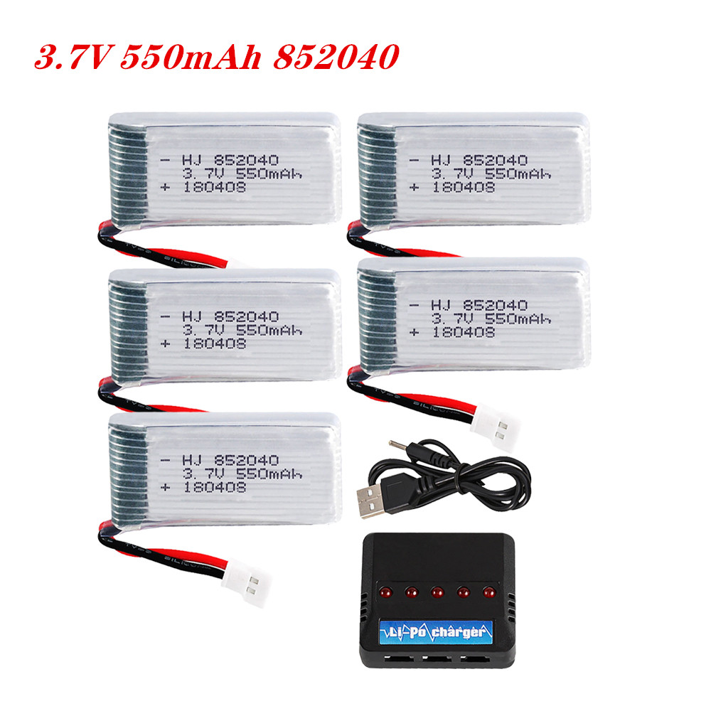 3.7V 550mAh 25C Lipo Battery 8 - огляд і ціна Drone Charger