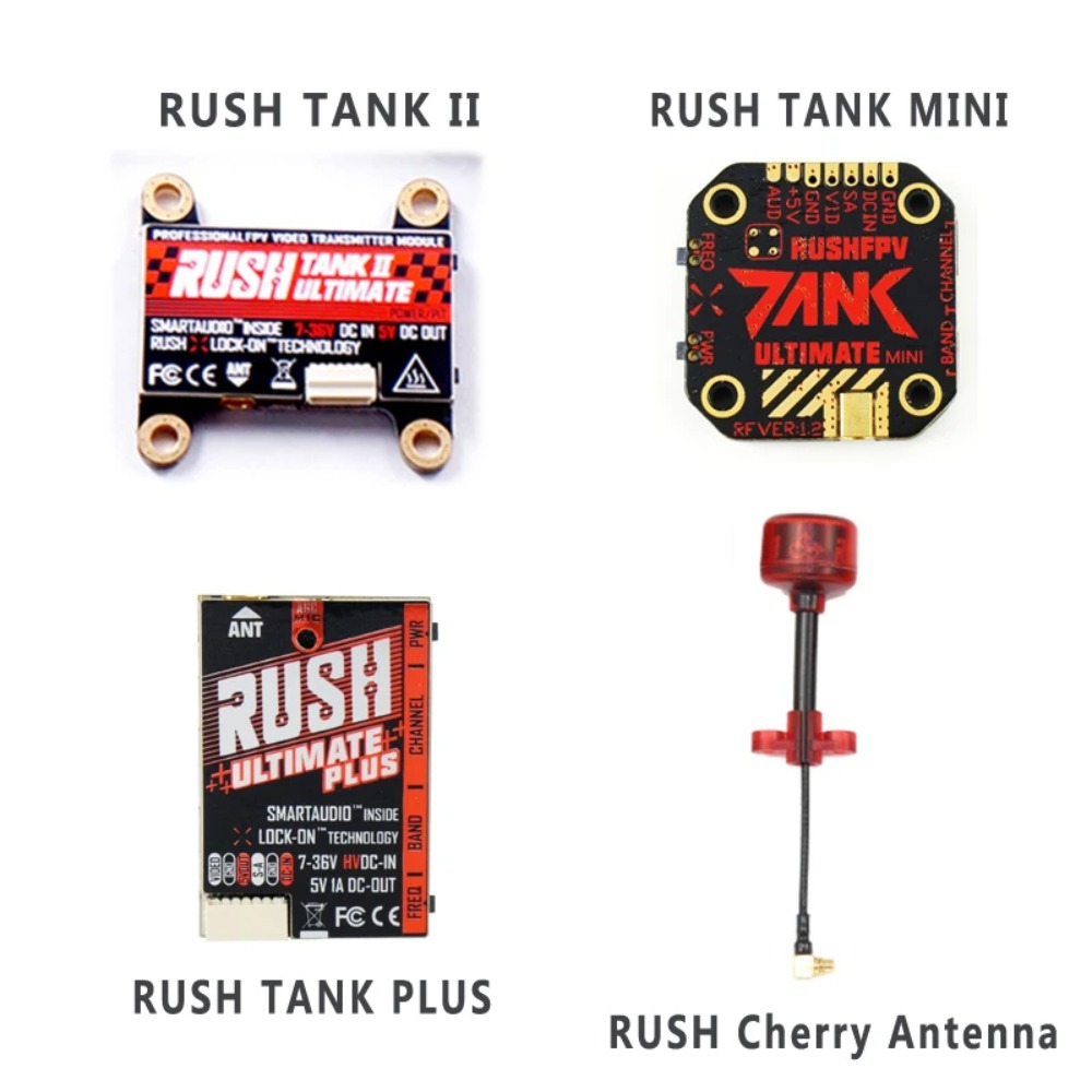 RUSH TANK Ultimate II/Mini/PLU - огляд і ціна Drone Antenna