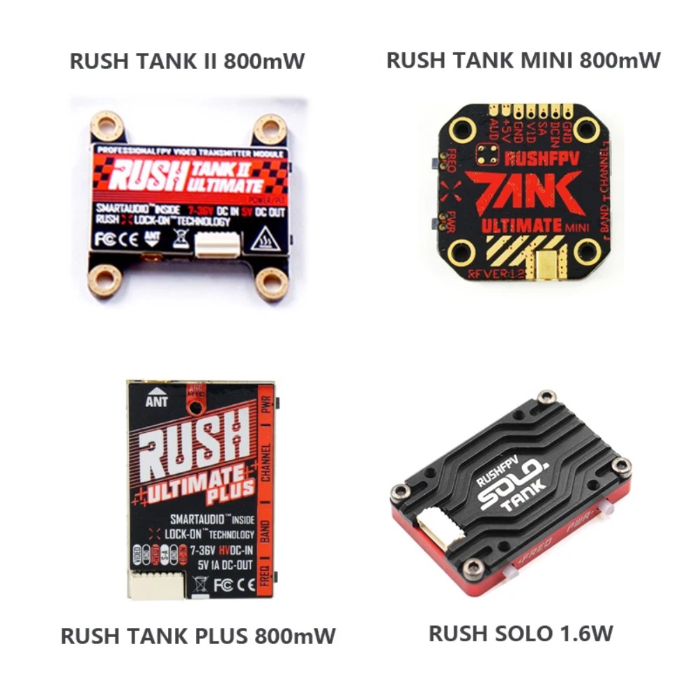 RUSH TANK Ultimate II/Mini/PLU - огляд і ціна Drone Antenna