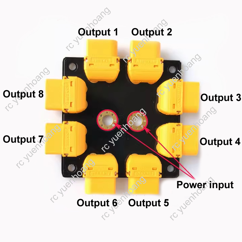 1PCS 240A High Current Power D - огляд і ціна Drone Power Distribution Board